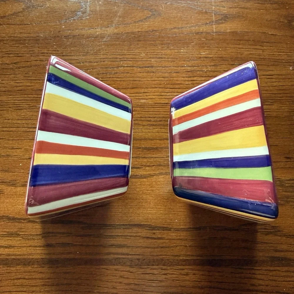 Pampered Chef Simple Additions Striped Colored‎ 4